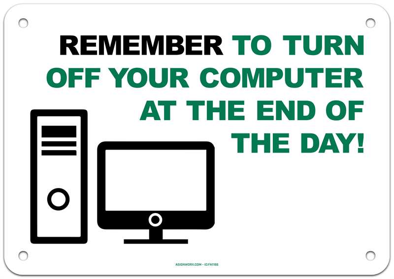 sign out computer